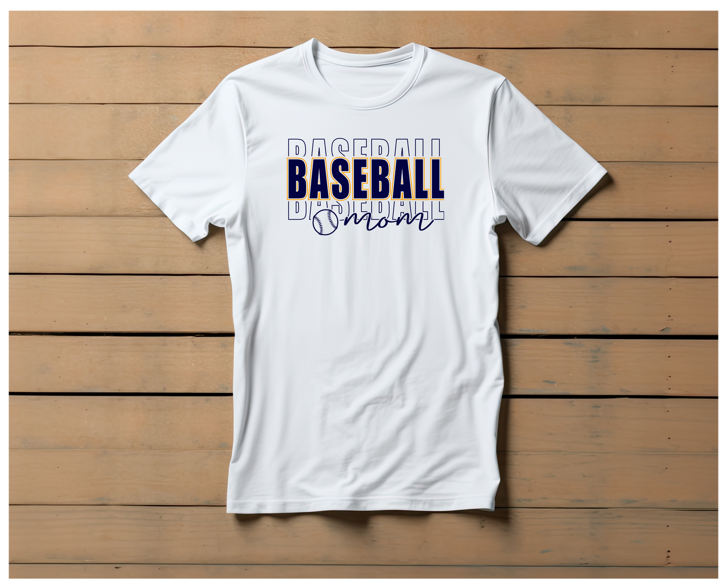 WH Baseball 3 Family Title White