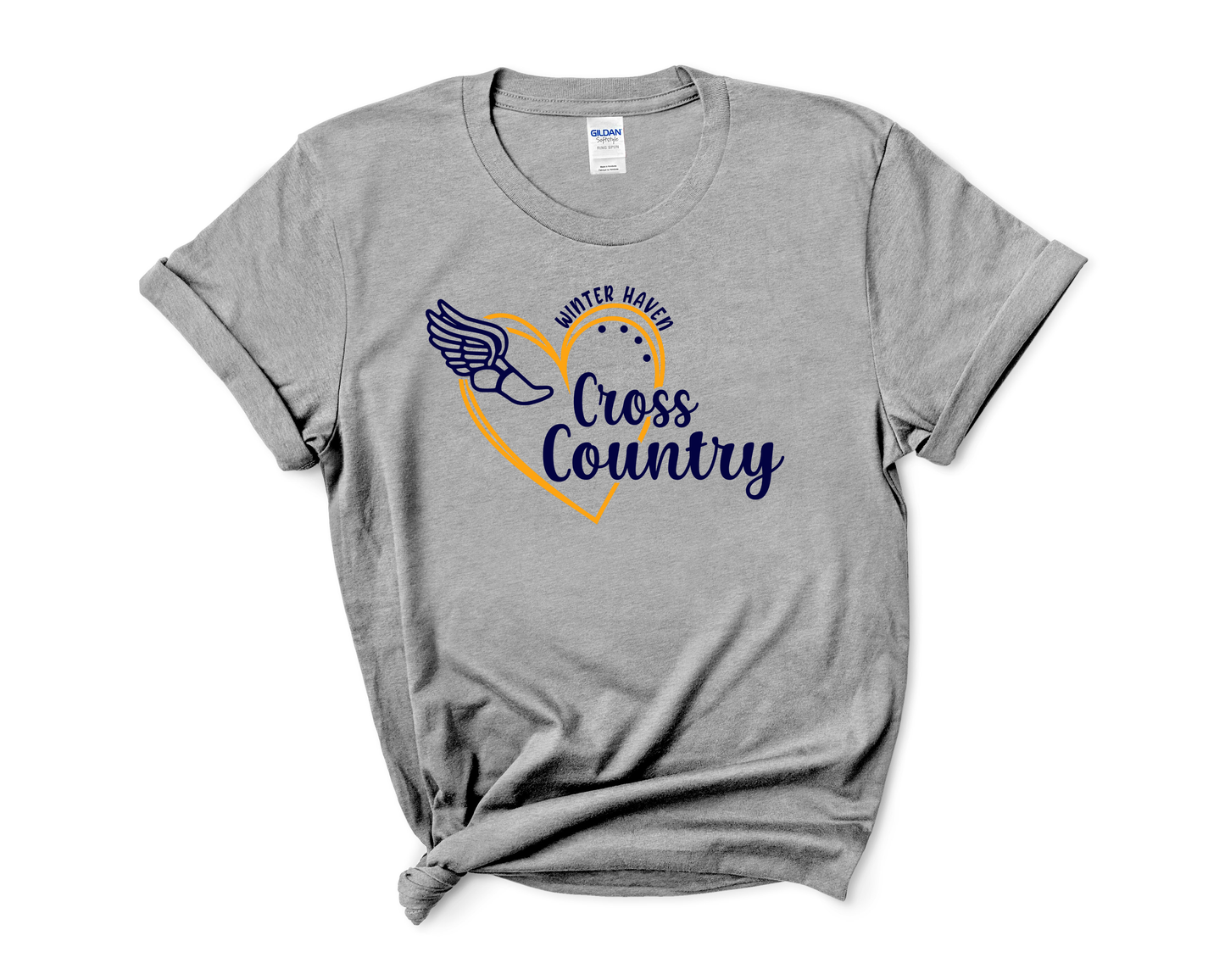 Cross Country Heart Grey