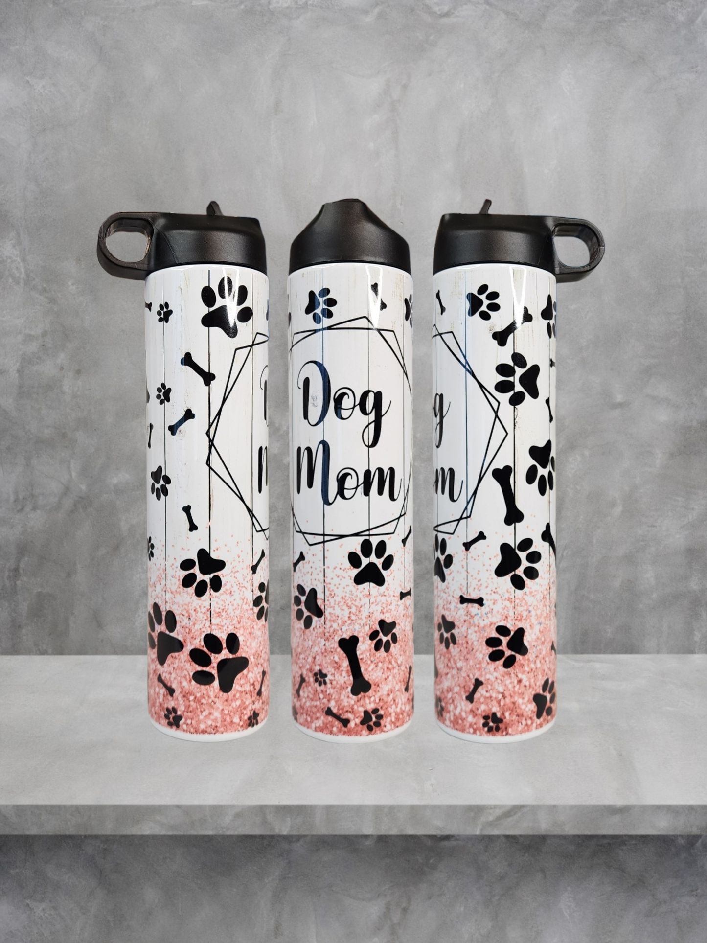 Dog Mom Water Bottle (25oz) (Copy)