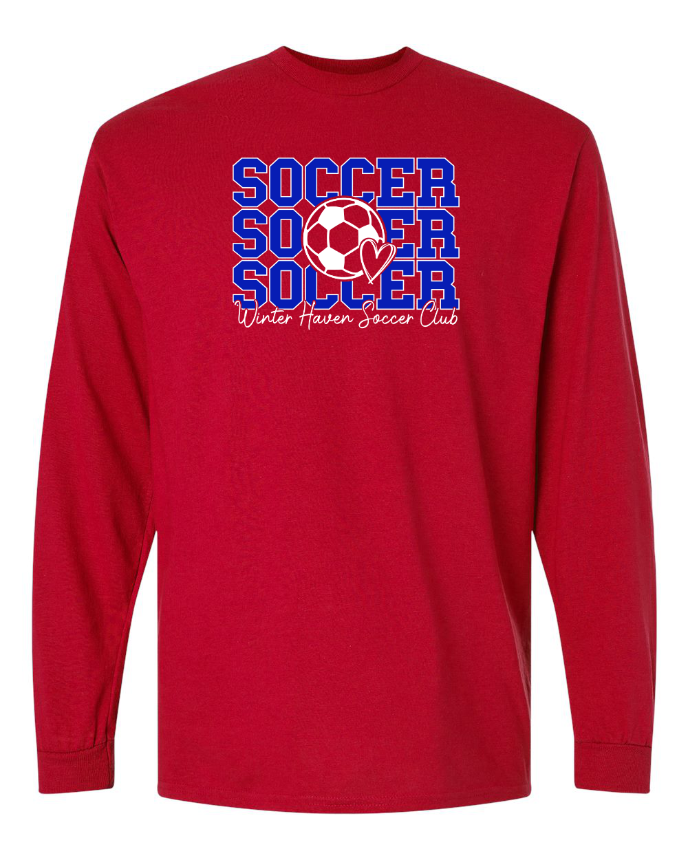 Soccer 3 with Red (multiple styles)