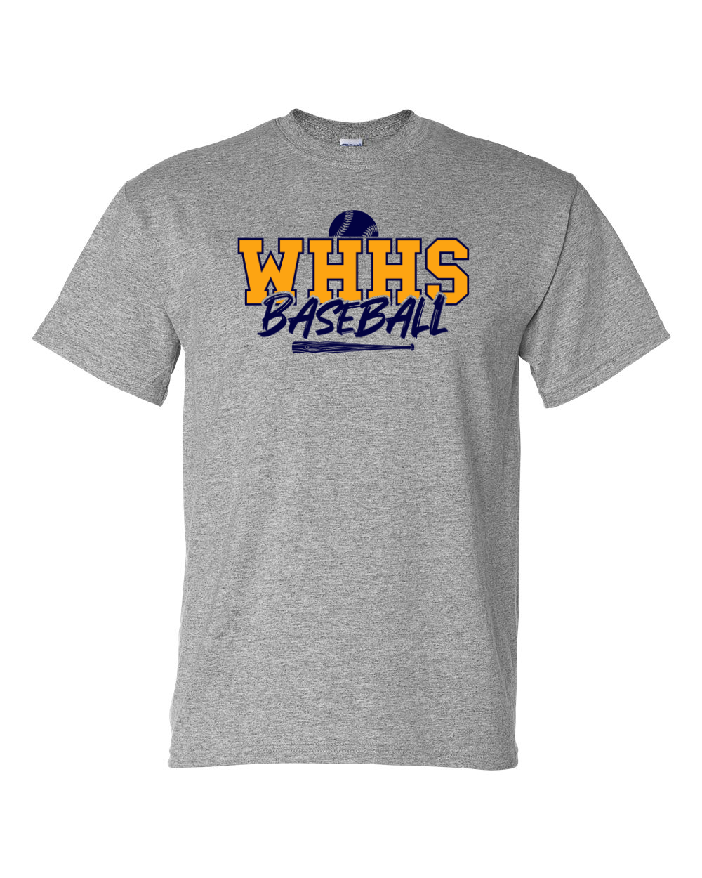 WHHS Baseball Grey