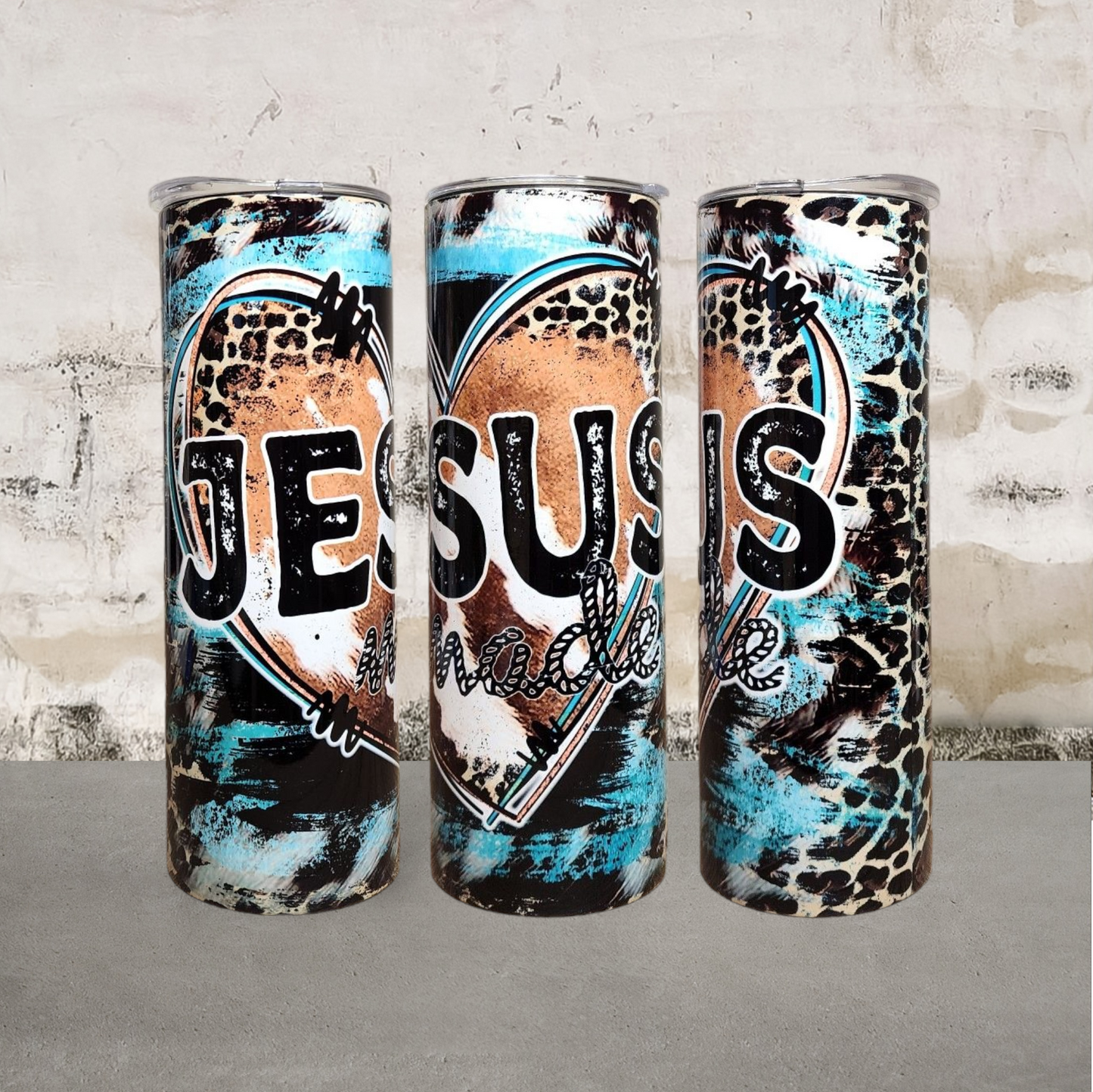 Jesus Heart Tumbler (20oz)