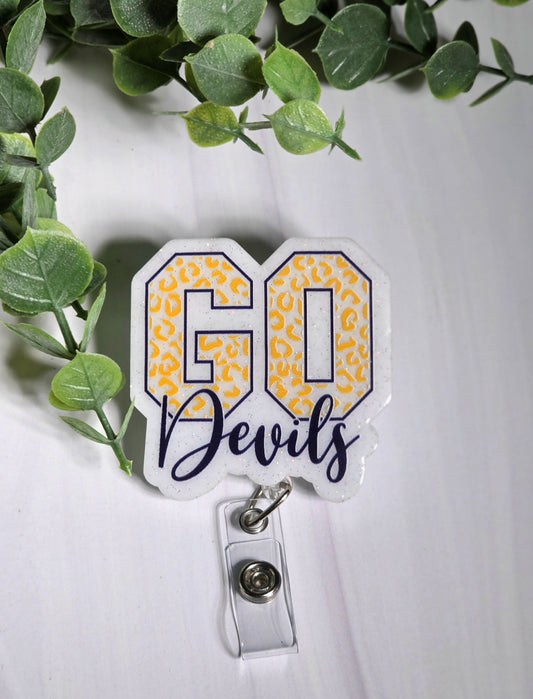 Go Devils Badge Reel