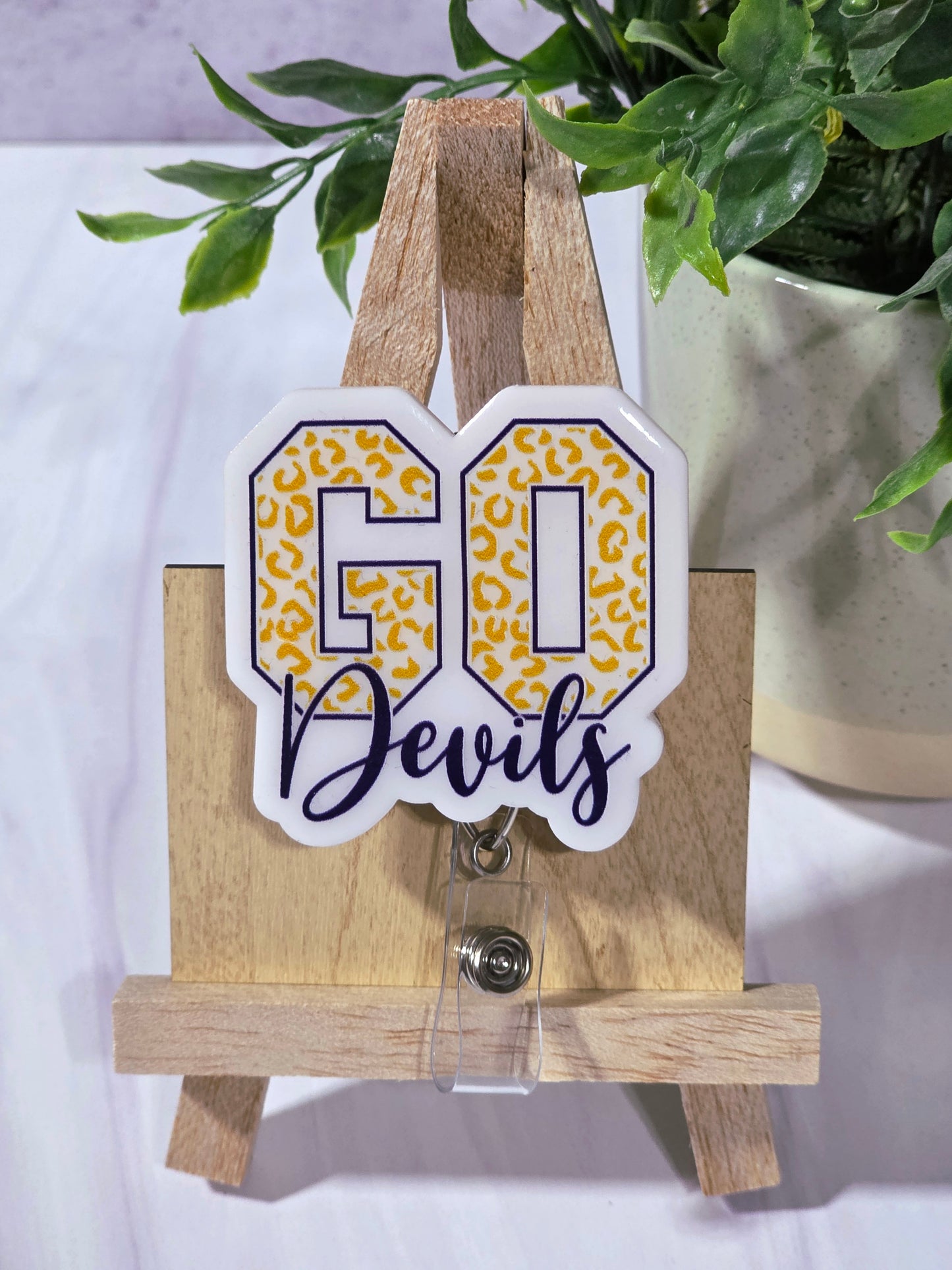 Go Devils Badge Reel