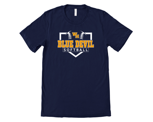 Blue Devil Softball Diamond Navy