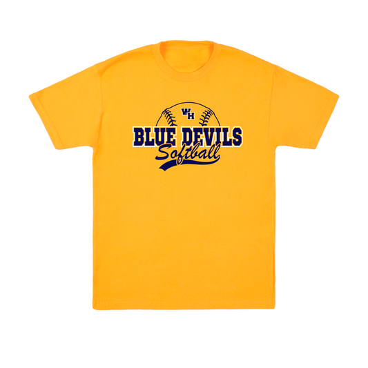 Blue Devils Softball Gold