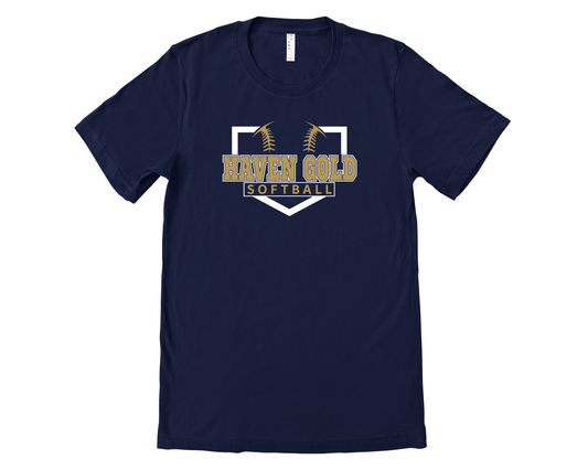 Haven Gold Softball Diamond Navy