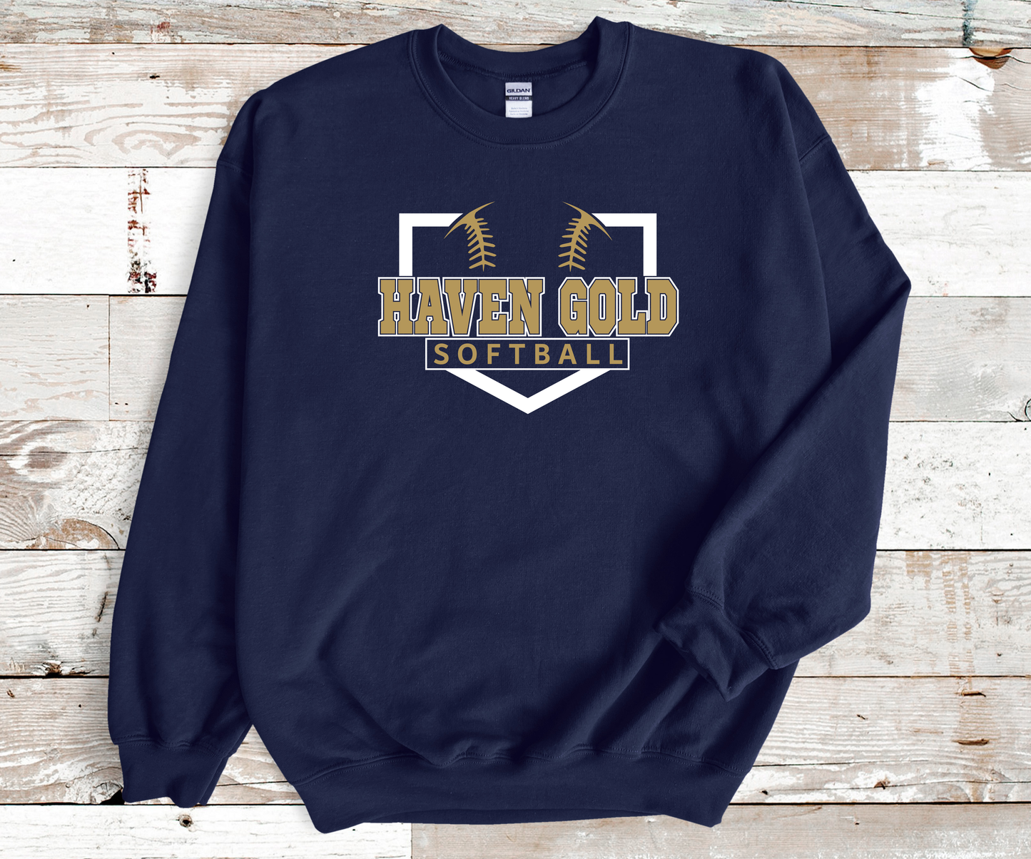 Haven Gold Softball Diamond Navy