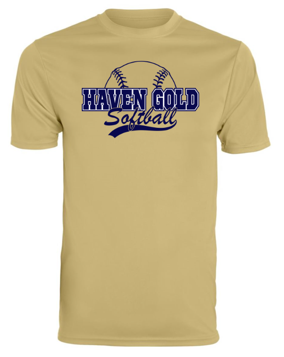 Haven Gold Softball Gold (Dri-Fit Only)