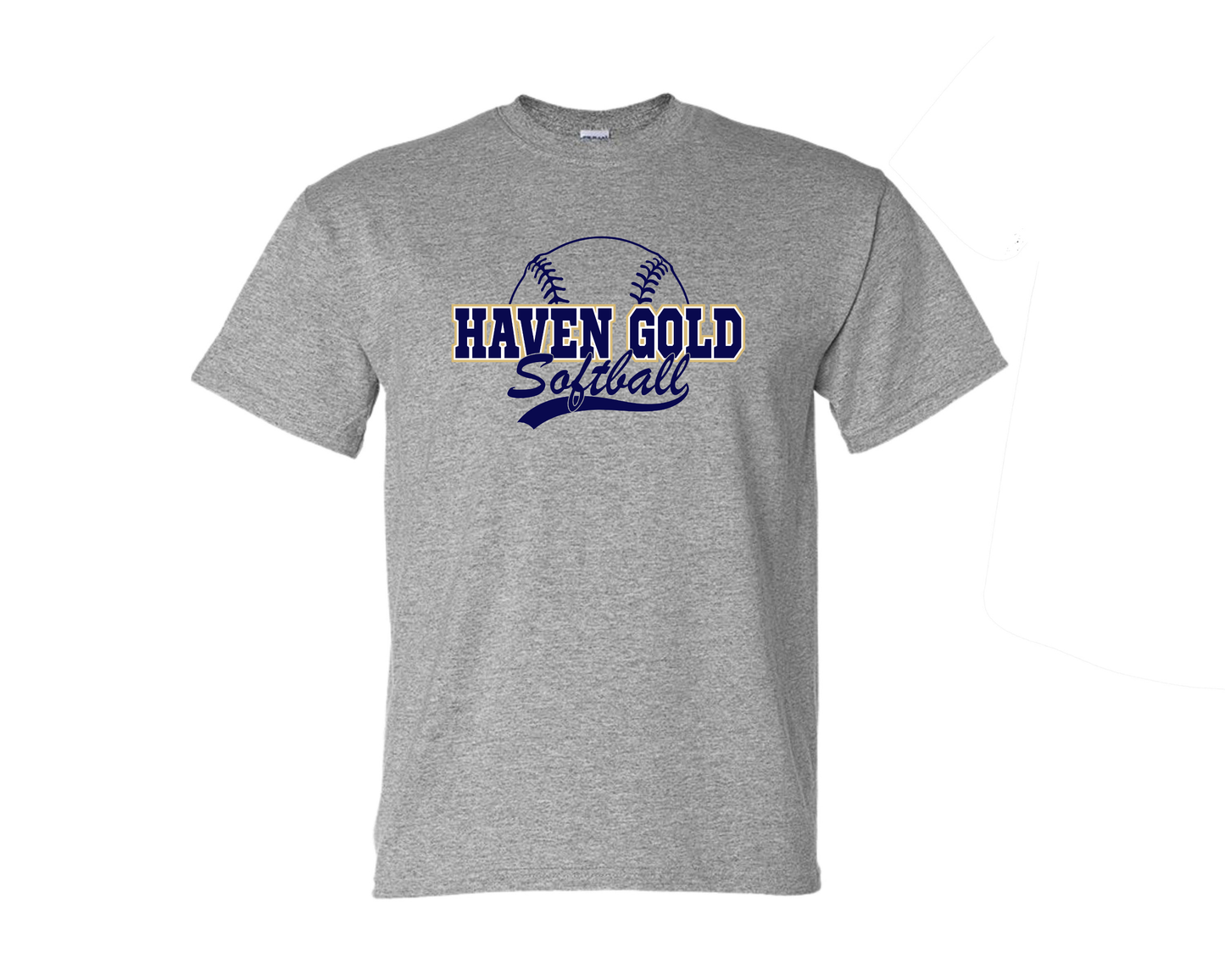 Haven Gold Softball Grey