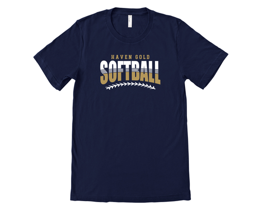 Haven Gold Softball Split Navy