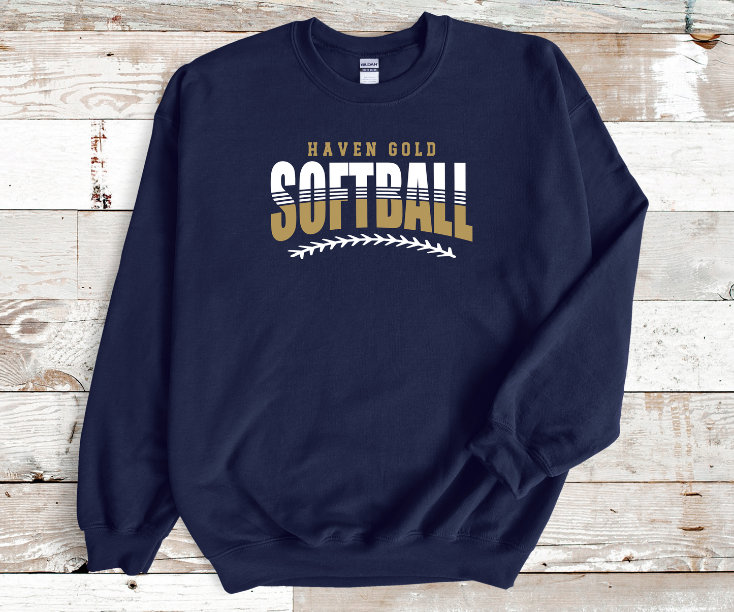 Haven Gold Softball Split Navy