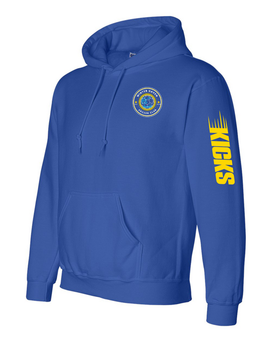 WHSC Logo with Kicks Sleeve Hoodie