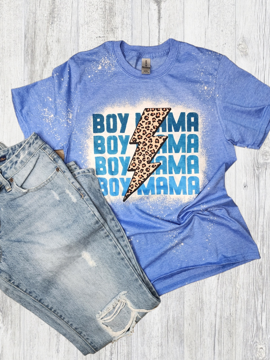 Boy Mama Bleached Tee