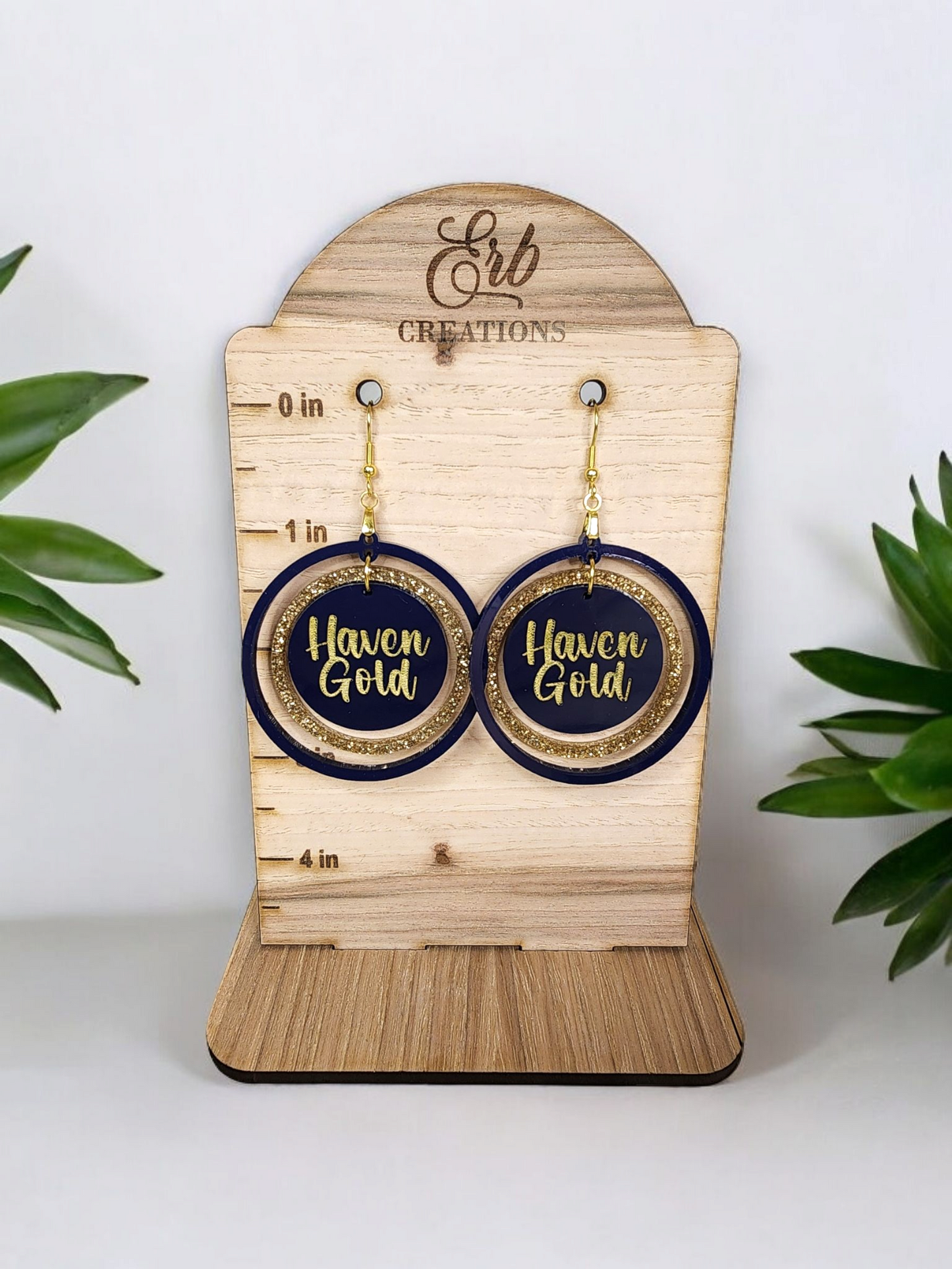 Haven Gold Loop Earings