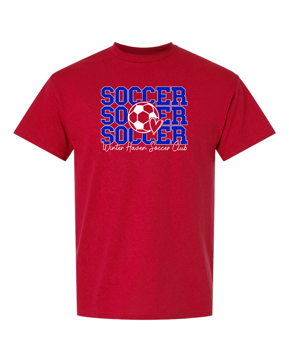 Soccer 3 with Red (multiple styles)