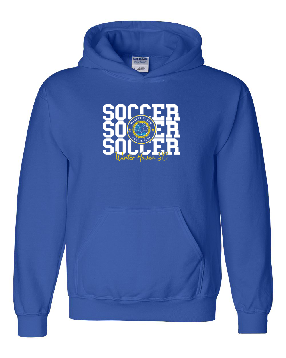 Soccer 3 with Logo on Blue (multiple styles)