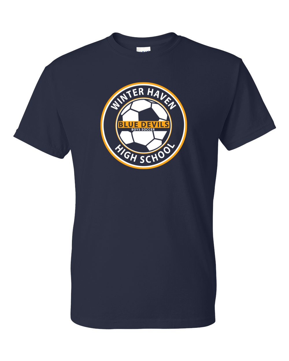 WH Boys Soccer Logo Navy