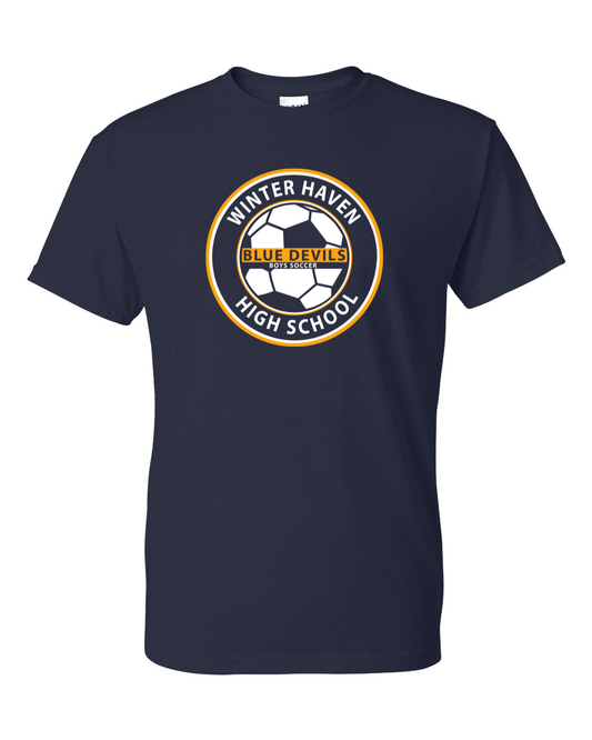 WH Boys Soccer Logo Navy