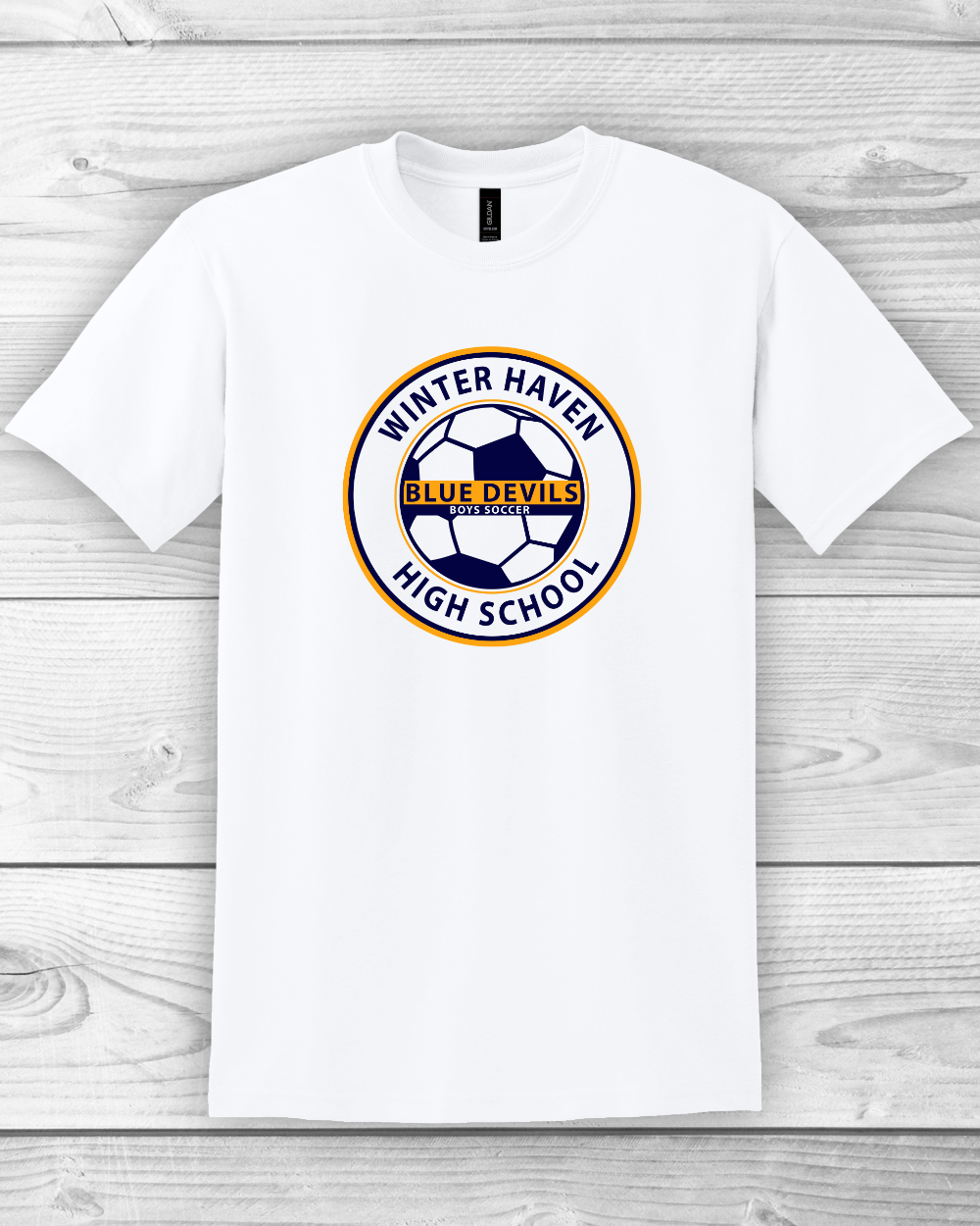 WH Boys Soccer Logo White