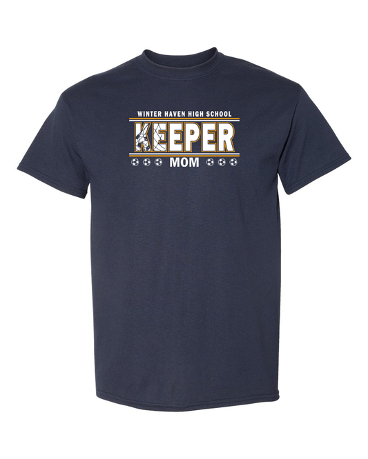 Winter Haven Keeper Double Line Family Title Navy (multiple styles)