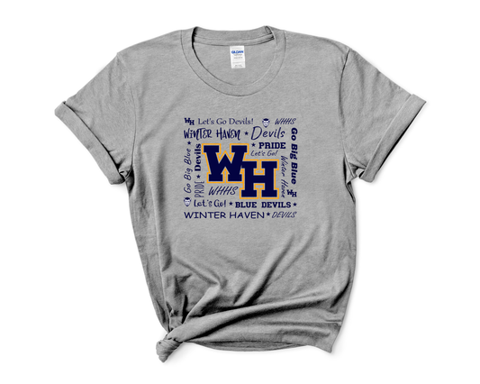 WH Word Wall Grey