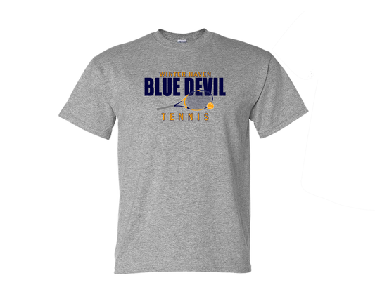 Winter Haven Blue Devils Tennis Grey