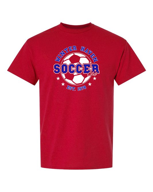 WH Soccer Club on Red (multiple styles)