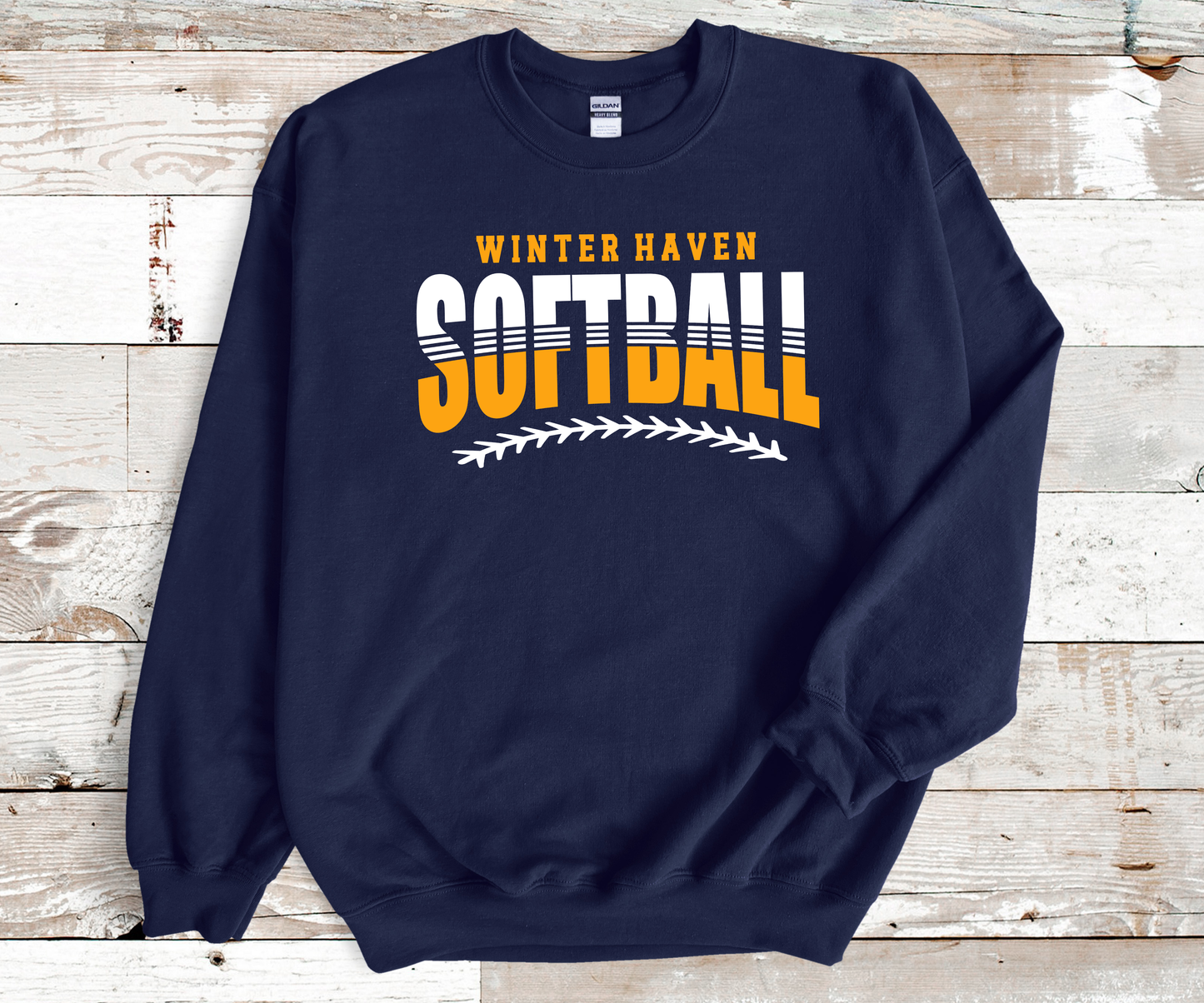 Winter Haven Softball Split Navy