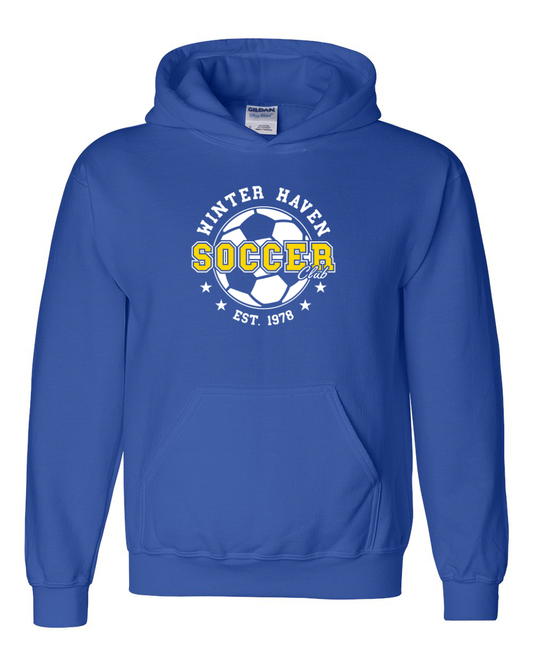 WH Soccer Club on Blue (multiple styles)