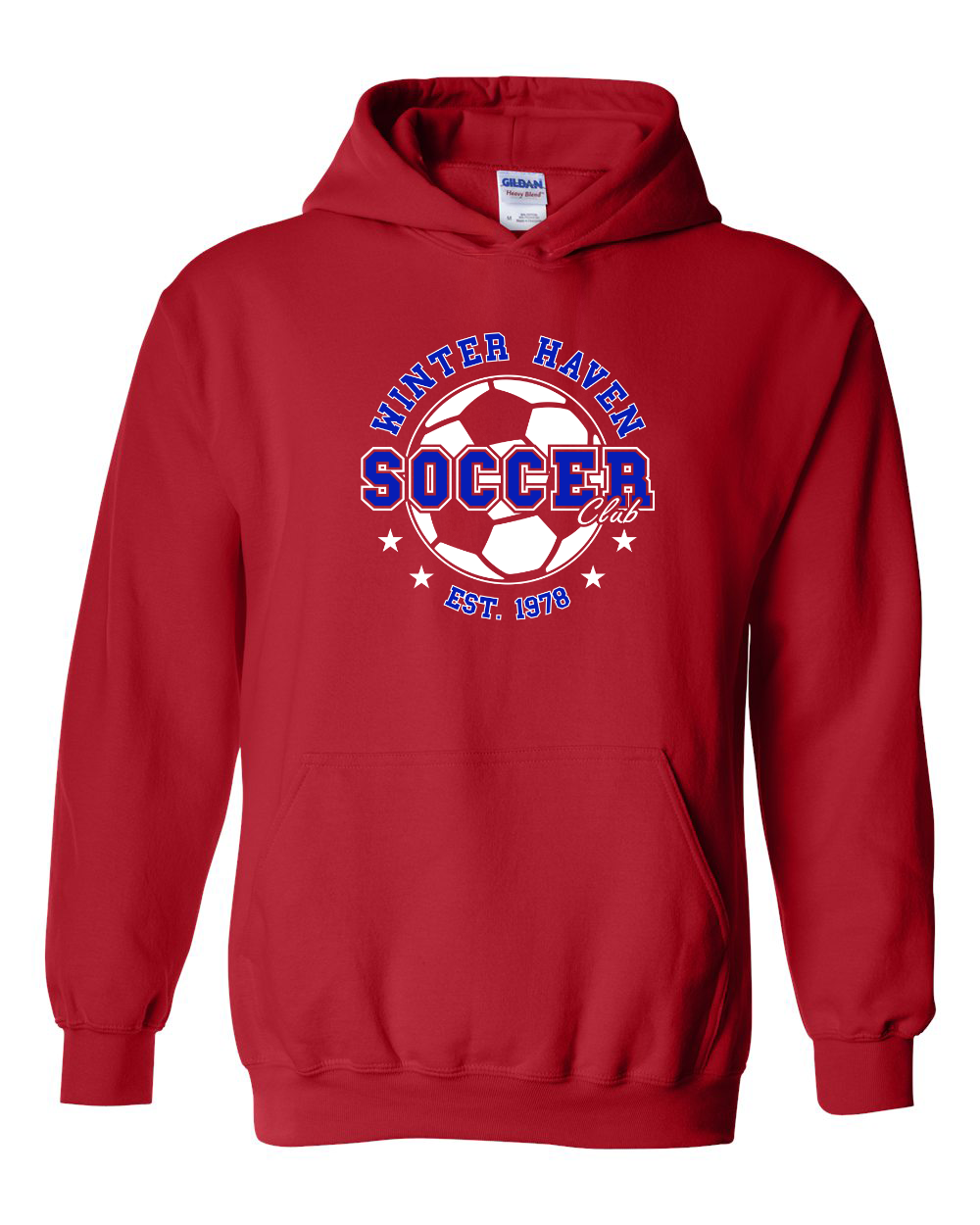 WH Soccer Club on Red (multiple styles)