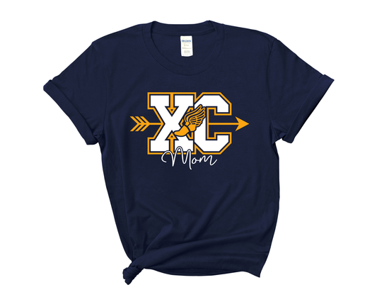 XC Custom Title (Script) Navy